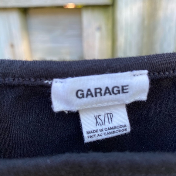 NWOT Basic black high neck tank top from Garage - Picture 2 of 2